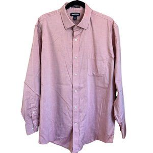Nearly New! No Iron Supima Cotton Collared Shirt // Lands' End Men's Size XL